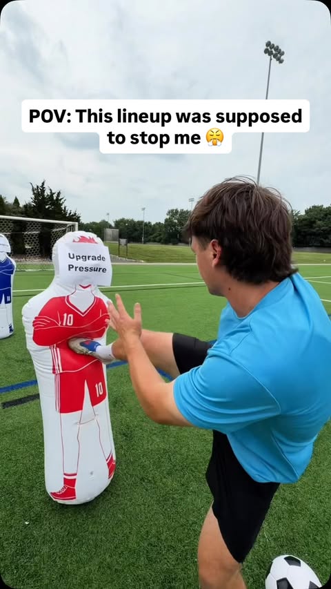 Instagram post by @theokicksballs for Boost Mobile. Caption reads: #BoostMobilePartner Dribble past the nonsense 😤⚽️....
