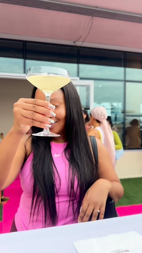 Instagram post by @mrs_kjnkwe for Brutal Fruit. Caption reads: Spent Galentines with @brutalfruitafrica 💕....