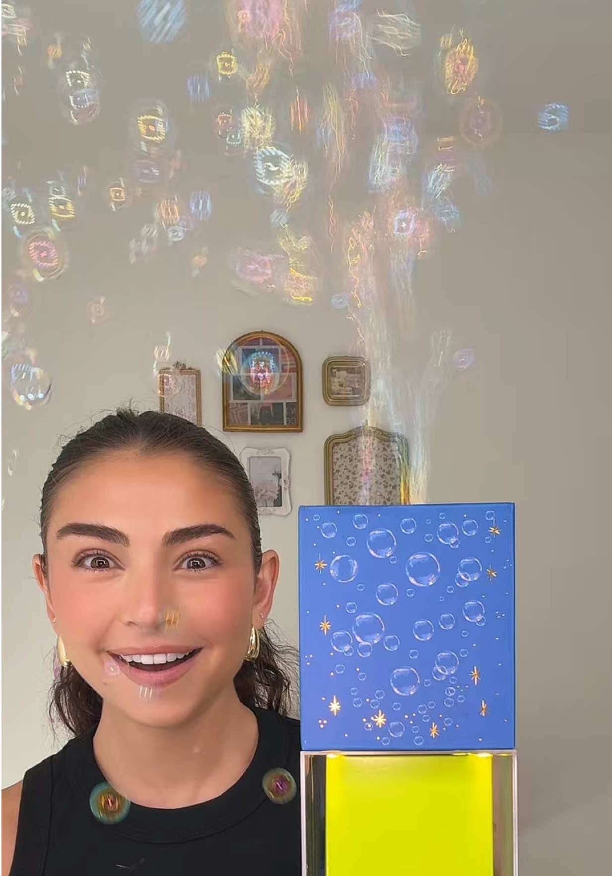 TikTok post by @ashleylamarca for Bioré. Caption reads: u dropped this👑  @Biore Skincare .