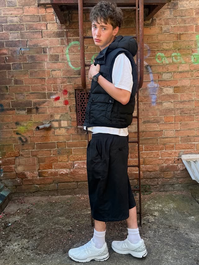 Instagram post by @swagbloke_ for New Balance Lifestyle. Caption reads: [...] all summer long 👟 @jdsports....