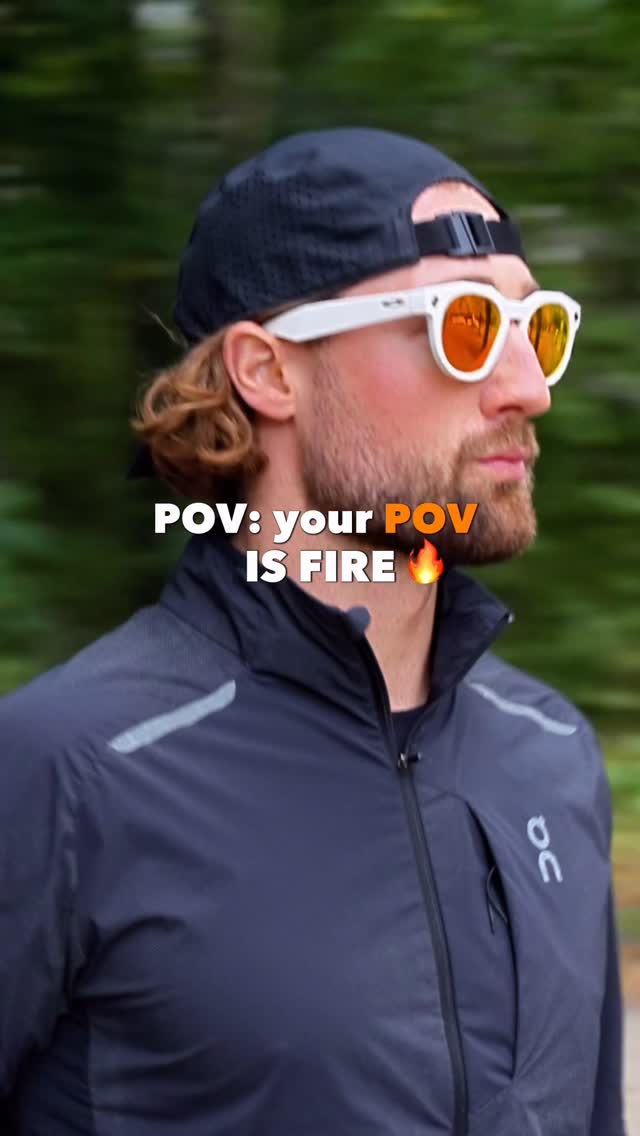 Instagram post by @dom.stroh for Oakley. Caption reads: What memory are you unlocking with a POV like....