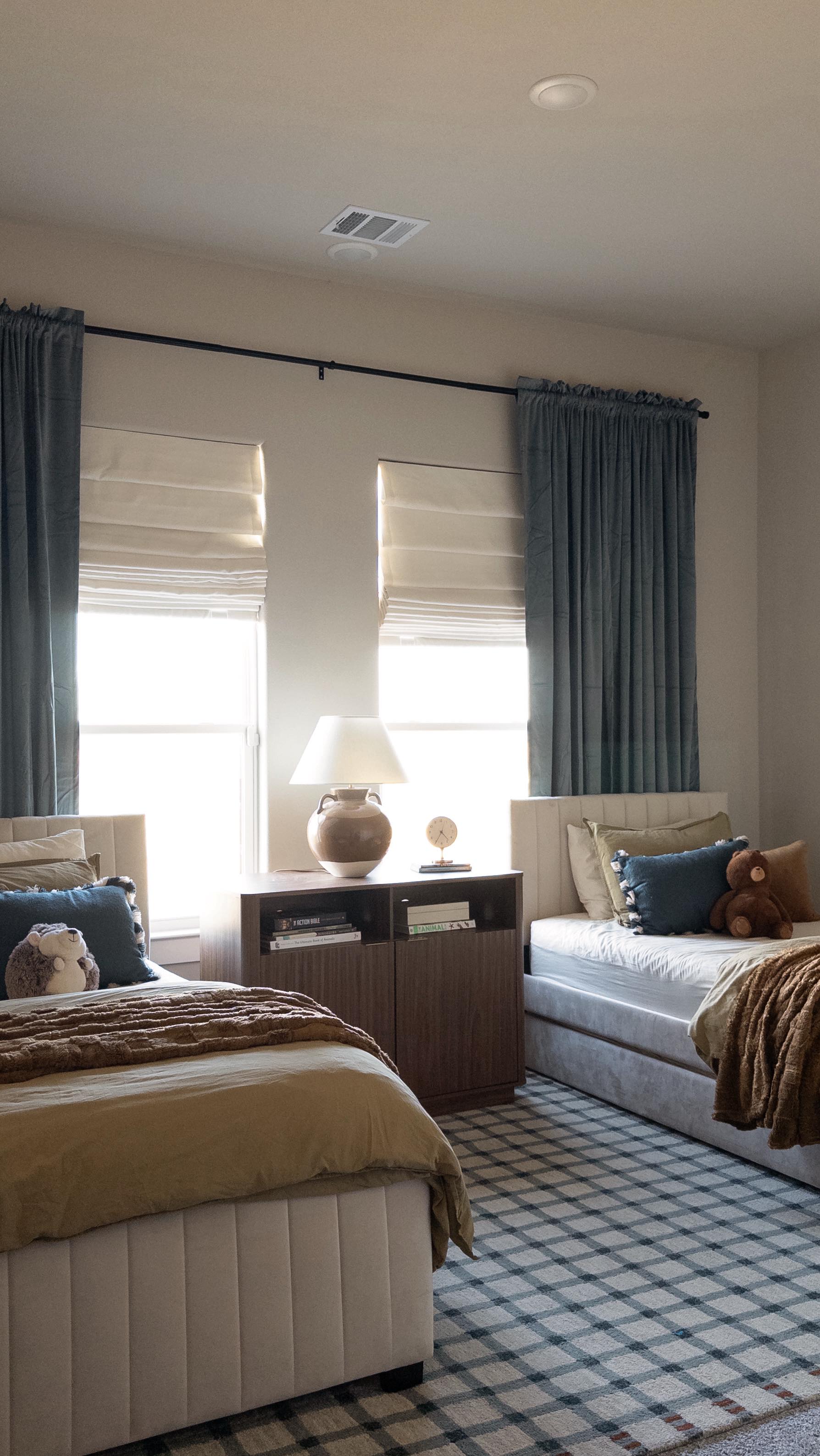 Instagram post by @accordingtomandy for Walmart Creator. Caption reads: #WalmartPartner Boy’s Bedroom Refresh REVEAL! All....