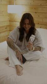 Instagram post by @chloe_letellier for Braun Spain. Caption reads: Quel bonheur de pouvoir réaliser ses séances de....