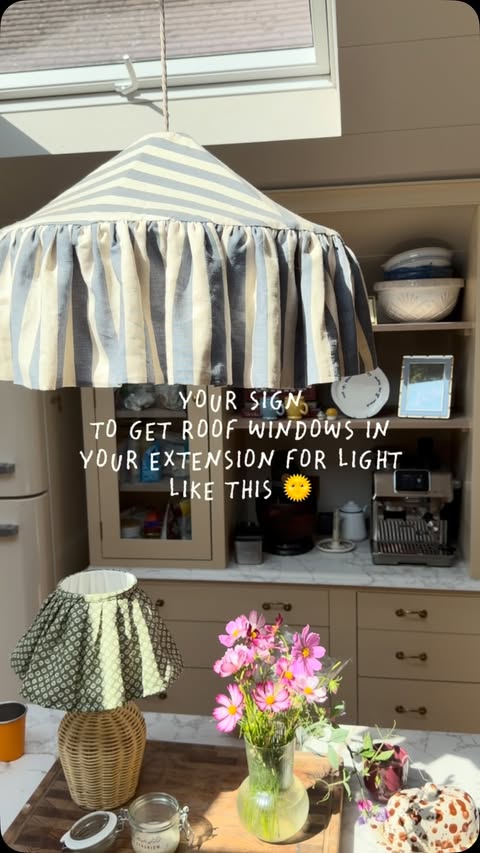 Instagram post by @lifeatbluebell_ for VELUX. Caption reads: ad. Buying @velux roof windows was one of the best....