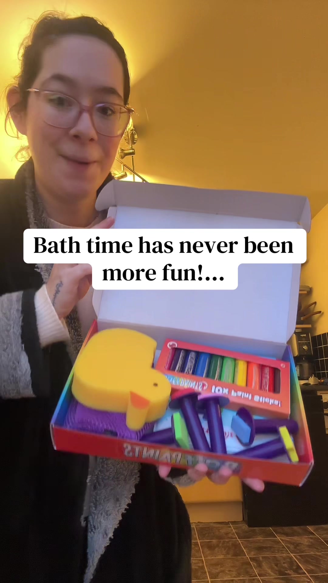 TikTok post by @alanis_xoxo for Zimpli Kids. Caption reads: [...] is this bath activity bundle!🤩@Zimpli Kids....