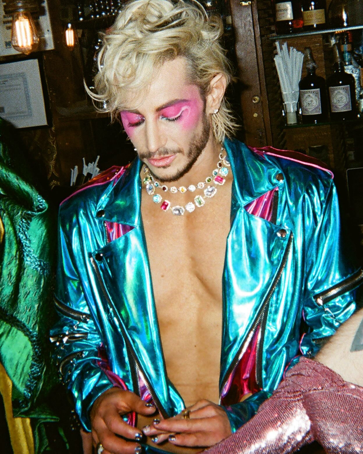 Instagram post by @frankiejgrande for Sebastian Professional. Caption reads: Shout out to all the many amazing people and....