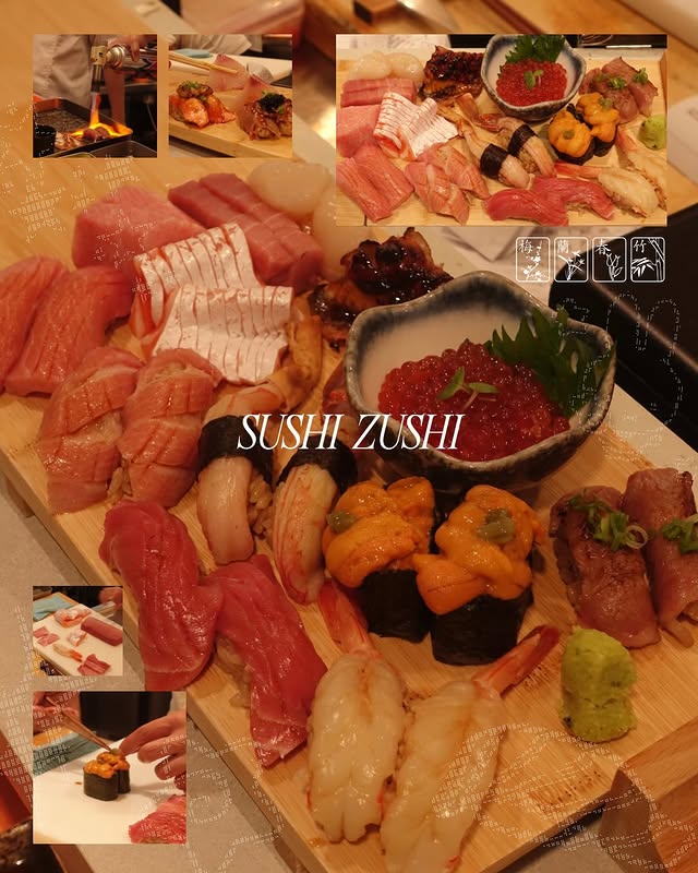 Instagram post by @singaporeforeveryone for WanTwoEatSG. Caption reads: 📍Sushi Zushi (Funan) safe to say, @sushizushi.fn....