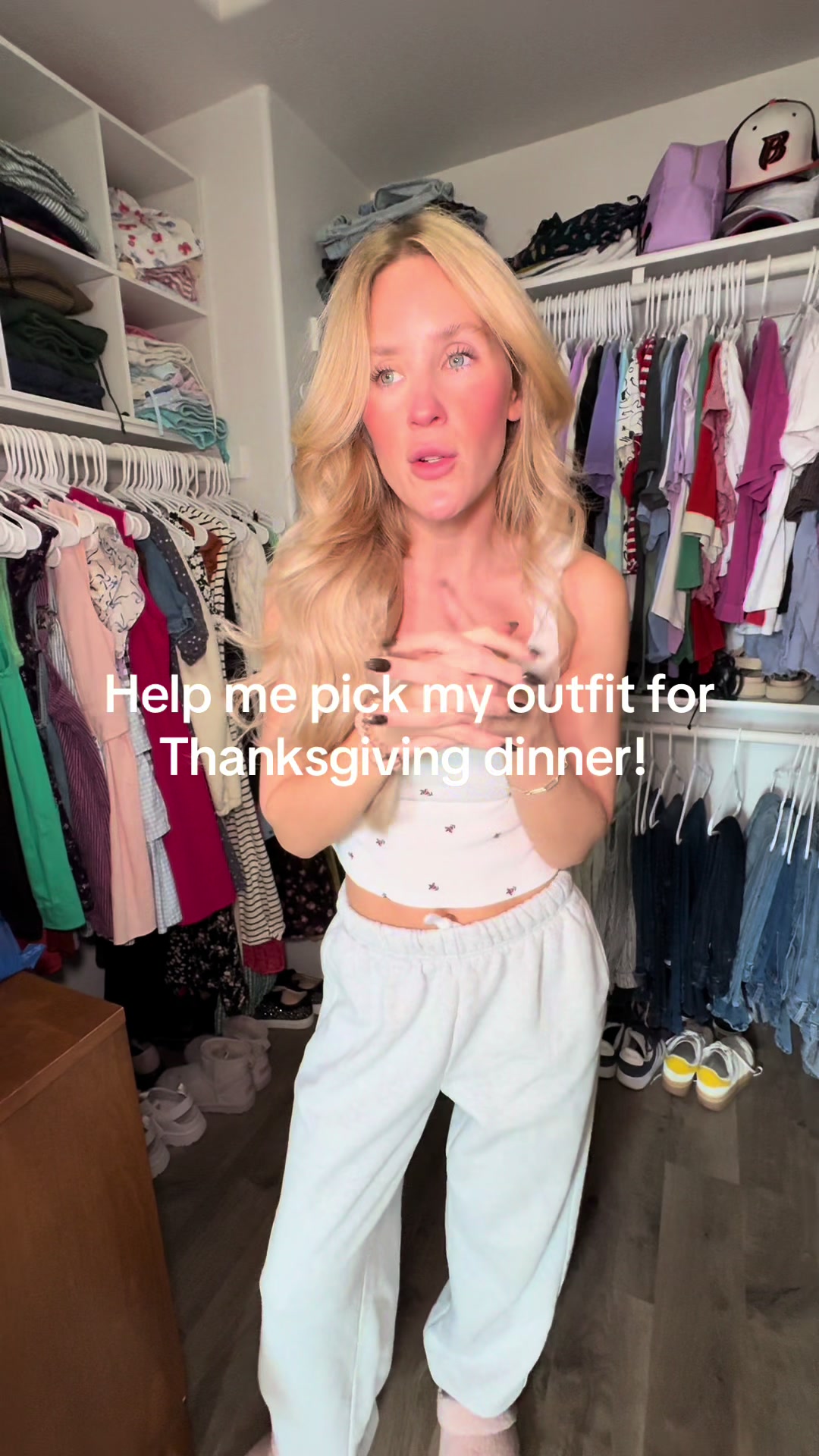 TikTok post by @followkristenfriend for Bohme. Caption reads: Vote in the comments!! I need help!!!  @böhme is....