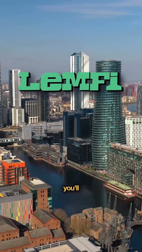 Instagram post by @wanderingwithmba for LemFi. Caption reads: 💷 When the pound rises, every smart move you make....