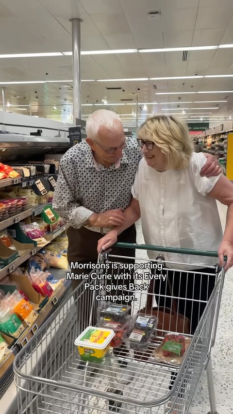 Instagram post by @sueandgeoff_ for Morrisons. Caption reads: [...] it’s the simple things 💛 Our weekly....