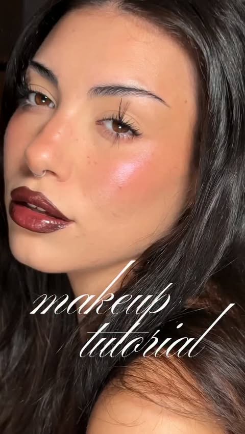Instagram post by @reitxmakeup for NABLA Cosmetics. Caption reads: [...] blush diamond bomb setting spray....