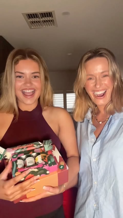 Instagram post by @saritaholland for The Body Shop. Caption reads: ❓What scent from The Body Shop instantly unlocks....