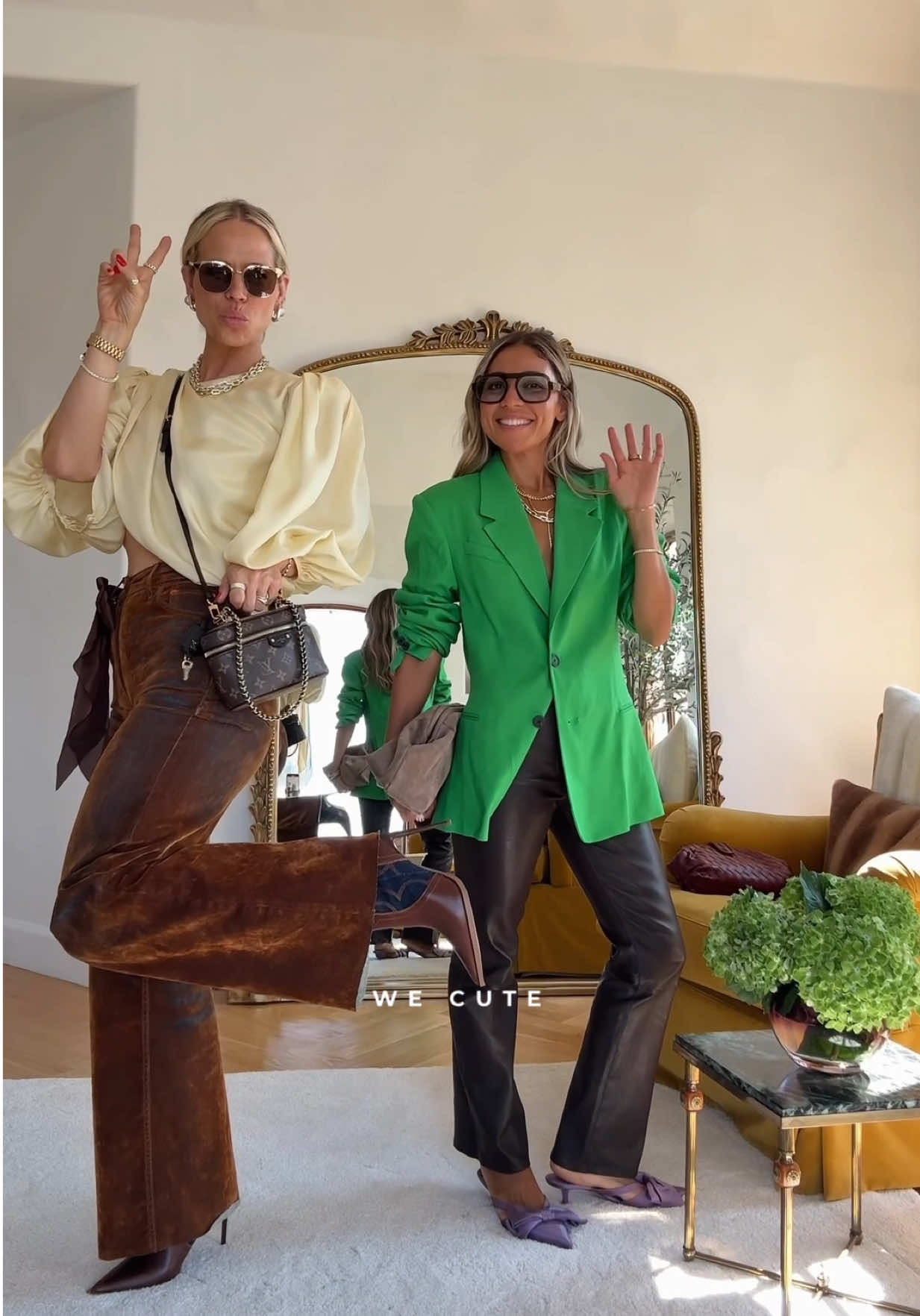 TikTok post by @artofstyle_mona for Melinda Maria. Caption reads: Get ready with us! @Melinda Maria Jewelry .