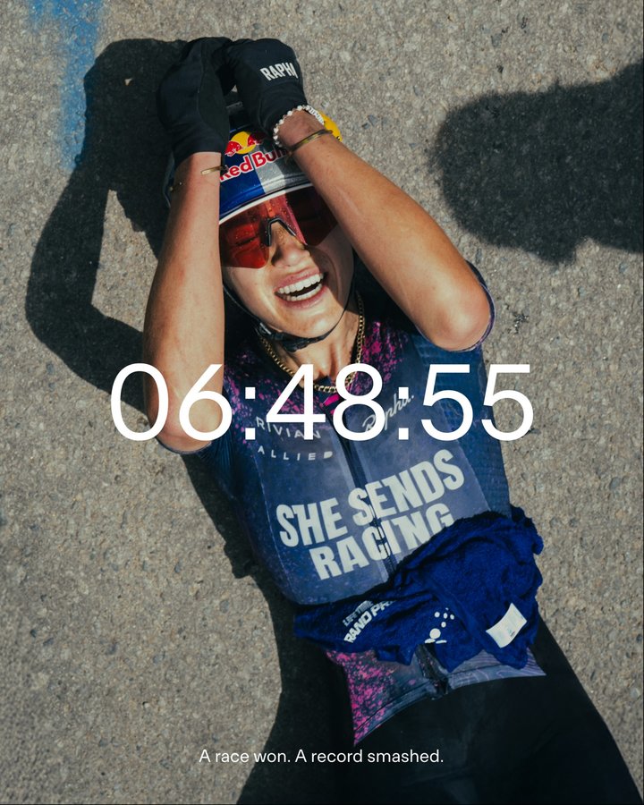 Instagram post by @thistilly for Life Time. Caption reads: 12,304 feet above the rest.

A record smashed by....