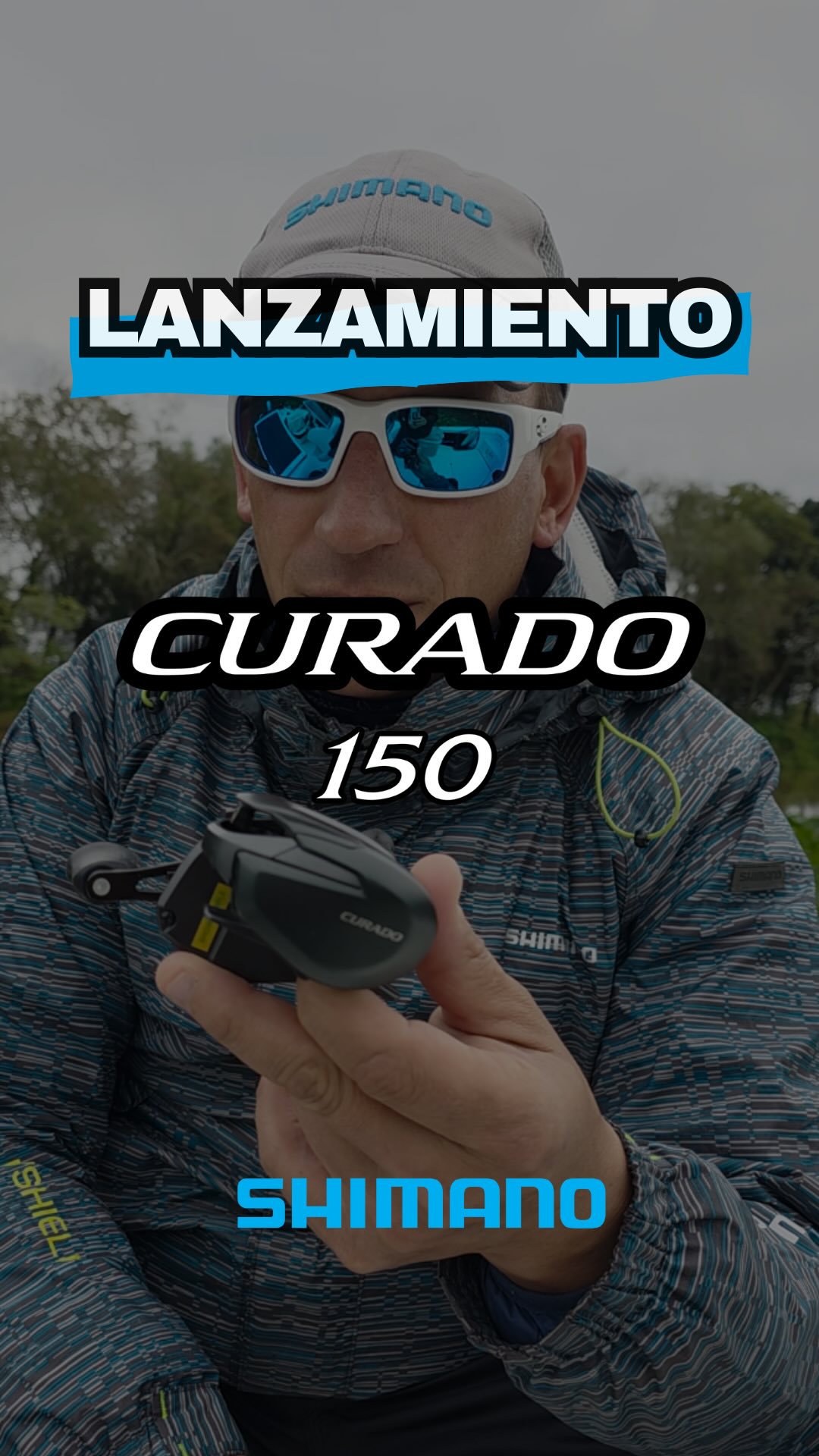 Instagram post by @matiasjalilsn for ShimanoFishing Japan. Caption reads: 🎣 Todo lo que tenes que saber del nuevo reel....