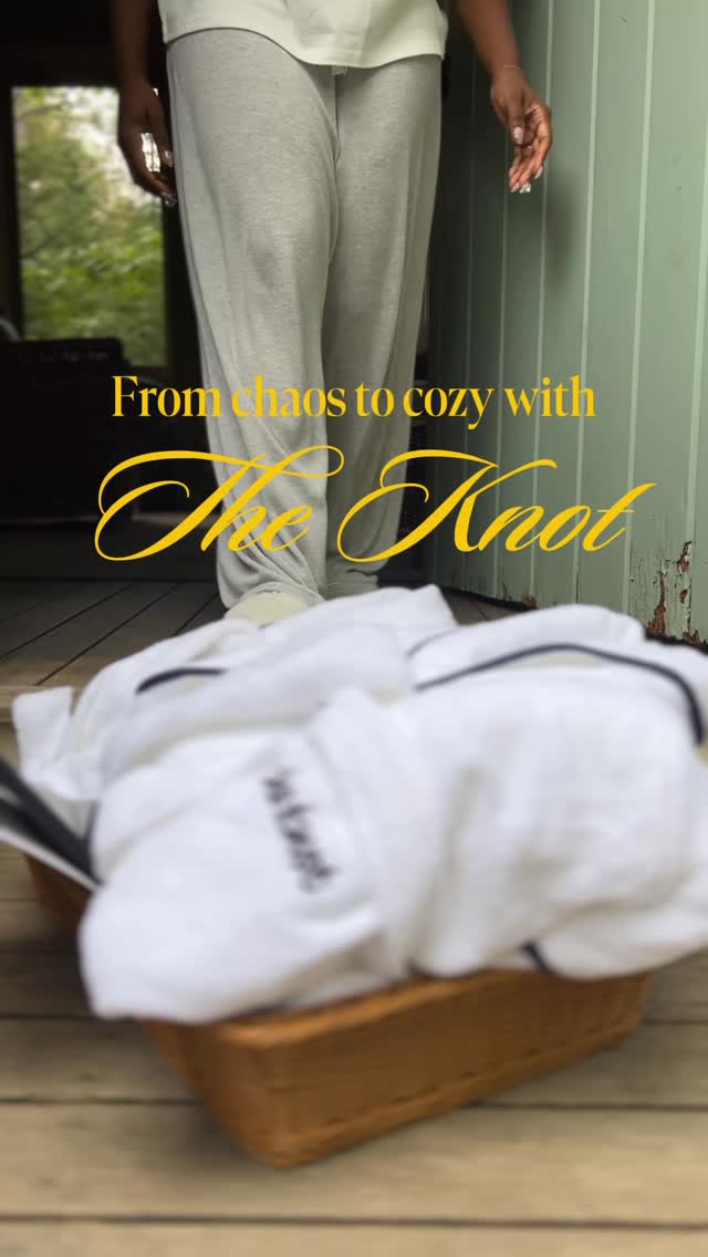 Instagram post by @actualized.af for The Knot. Caption reads: Wedding planning doesn’t have to be messy....