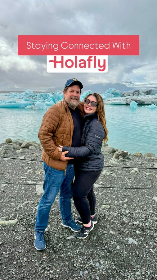 Instagram post by @vineyardsandvoyages for Holafly. Caption reads: When I travel in Europe, I like to experience as....