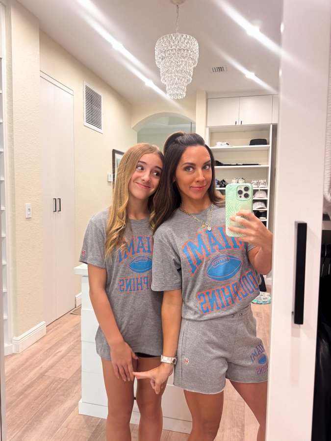 Instagram post by @stefanieanneadie for HOMAGE. Caption reads: [...] kids (and parents!) team apparel from....