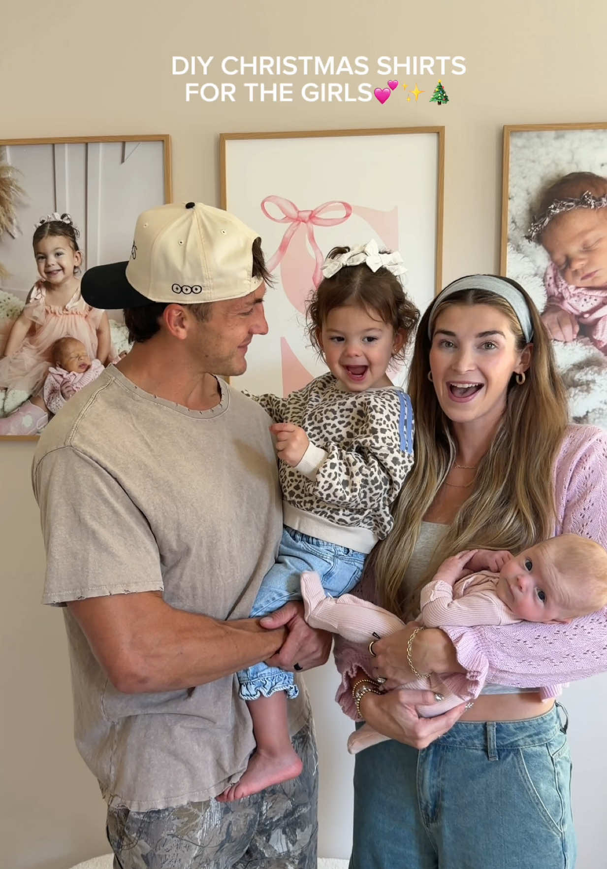 TikTok post by @joshxkatie for Printful. Caption reads: [...] turned out sooo cute! We love using....