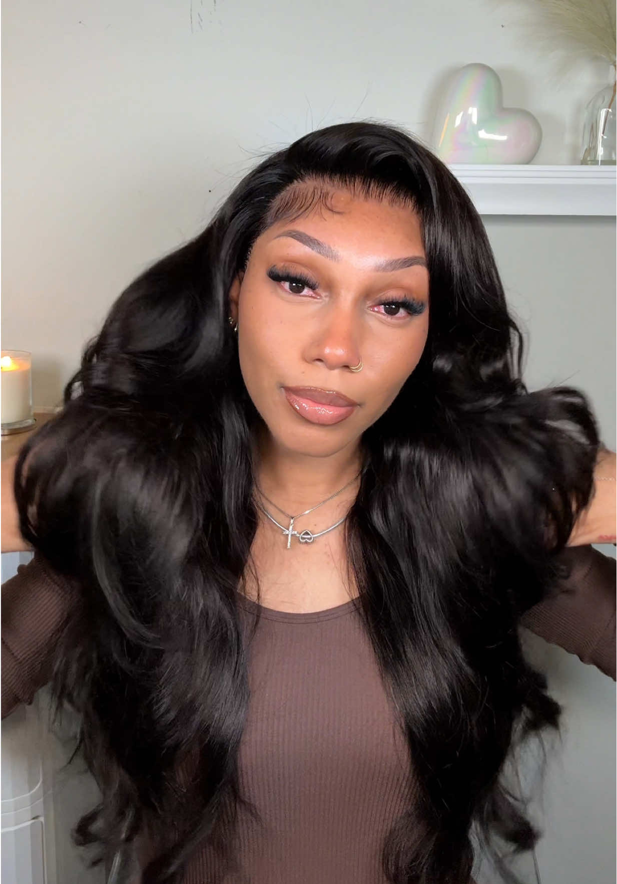 TikTok post by @aiserap for Cynosure Hair. Caption reads: [...] influence, just super sensitive eyes....
