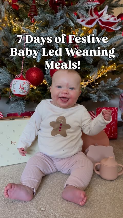 Instagram post by @lifeonhawlane for Moonkie. Caption reads: [...] leaned fully into festive BLW, and our....