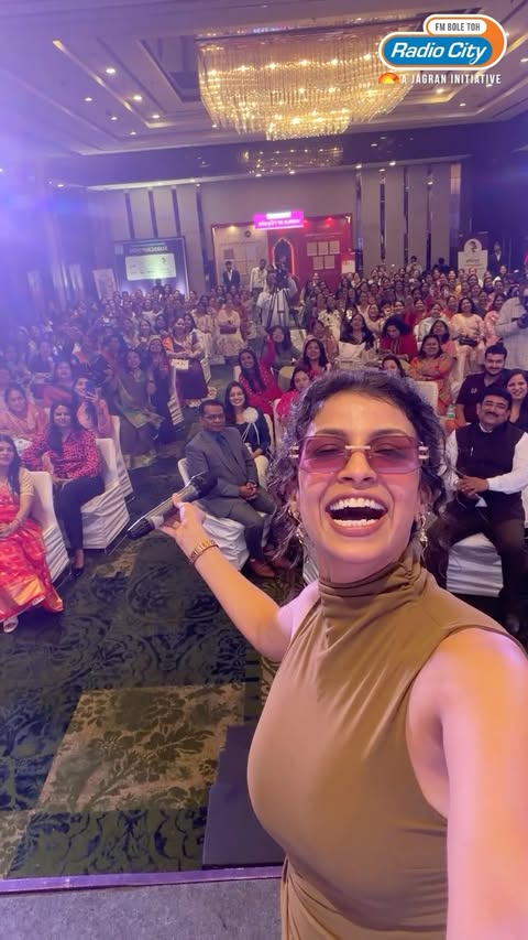 Instagram post by @grihshobha_magazine for Radio City. Caption reads: [...] 💖 As the Official Radio Partner, Radio City....