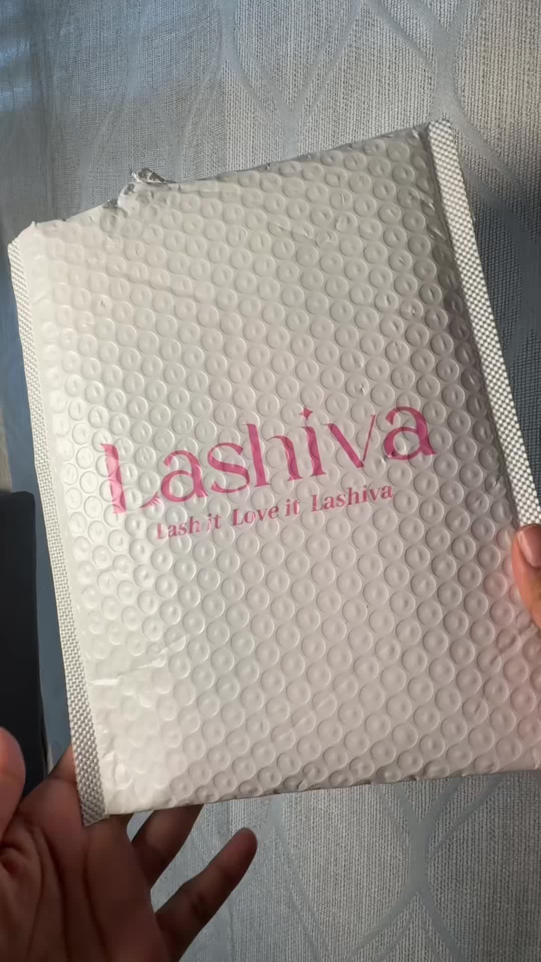TikTok post by @_sierramonique for Lashiva. Caption reads: Lashiva with the 2 in 1 and remover for the [...].