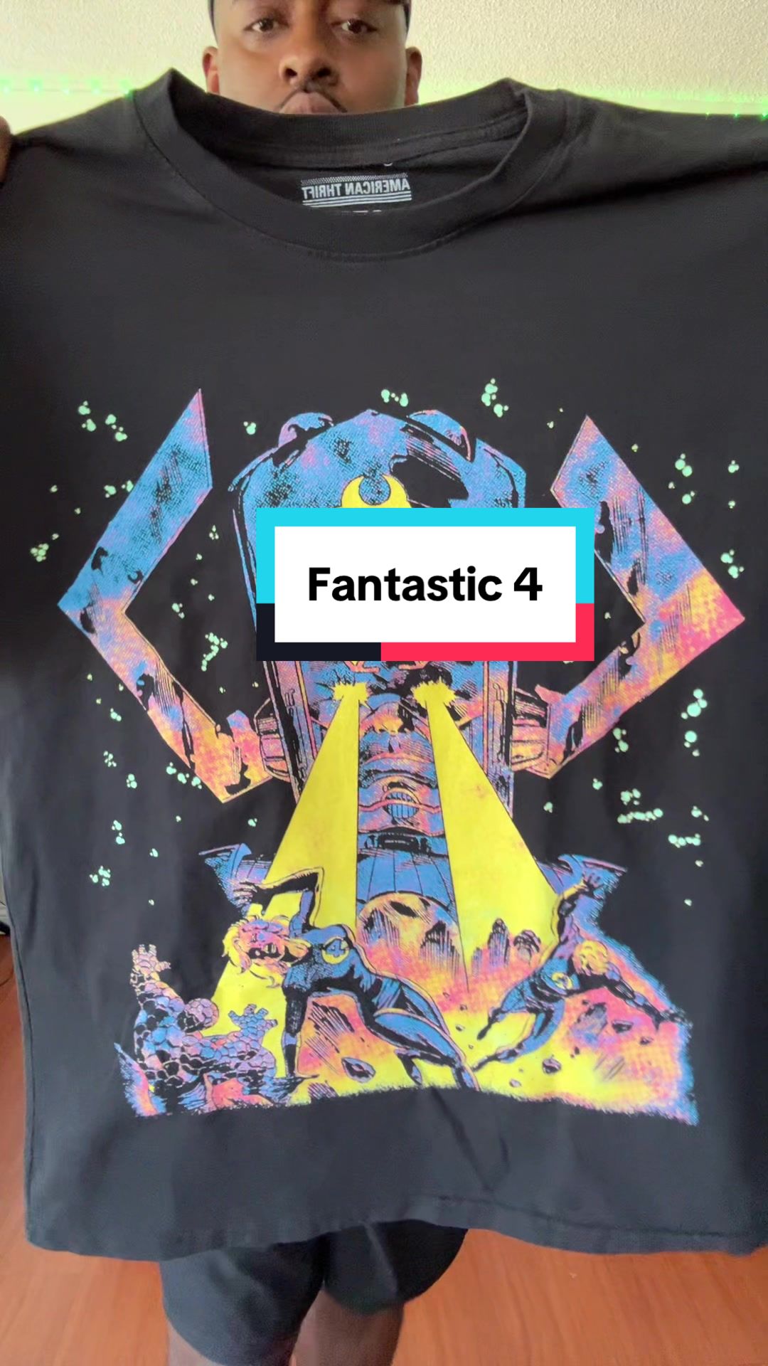 TikTok post by @designer_cam16 for Culture Kings. Caption reads: [...] #fantasticfourfirststeps @Culture Kings.