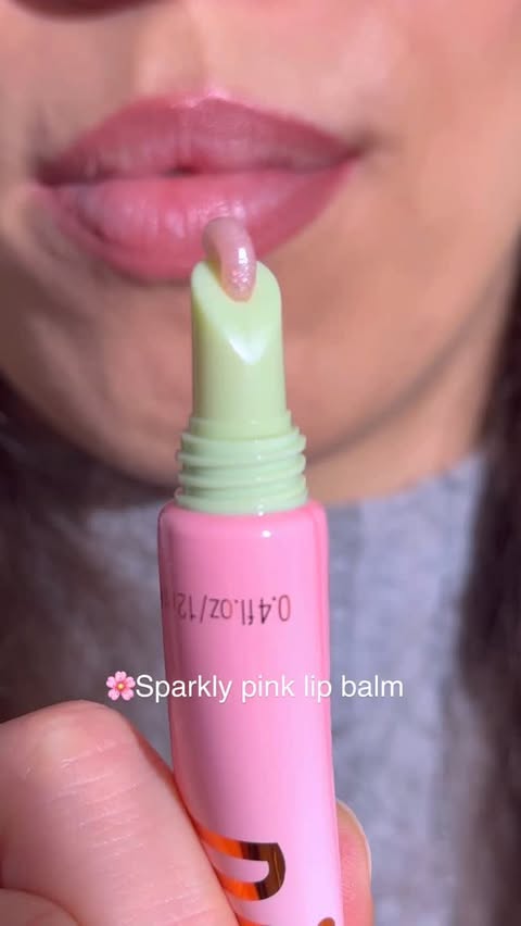 Instagram post by @marinanalha for Pixi Beauty. Caption reads: [...] about the shimmer ✨🌸 Get @pixibeautyuk on....