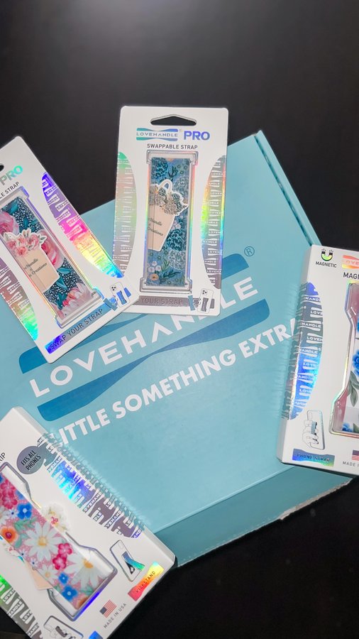 Instagram post by @princess.eva_ for LOVEHANDLE. Caption reads: [...] up painting and creating art. Meet the....