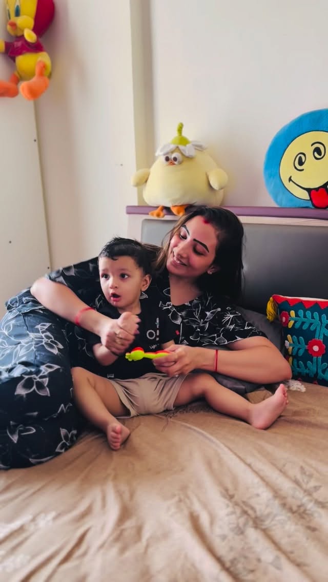 Instagram post by @singanushca for Vasu Healthcare. Caption reads: Every parent wants the best for their child’s....