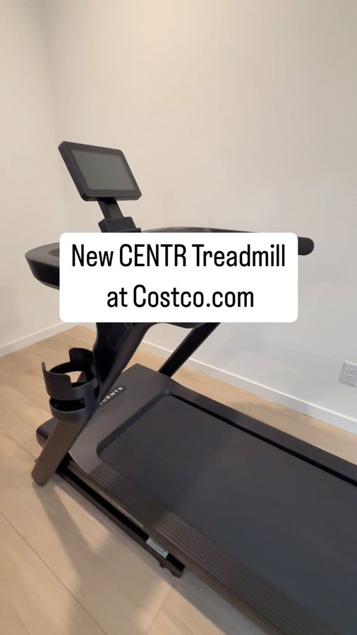 Instagram post by an influencer for Centr. Caption reads: Just got my @centrfit Runr-S Treadmill from [...].