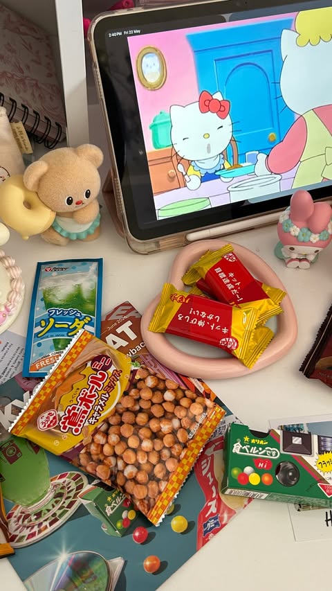 Instagram post by @roselyjune for TokyoTreat. Caption reads: [...] to explore this month’s Retro Tokyo....