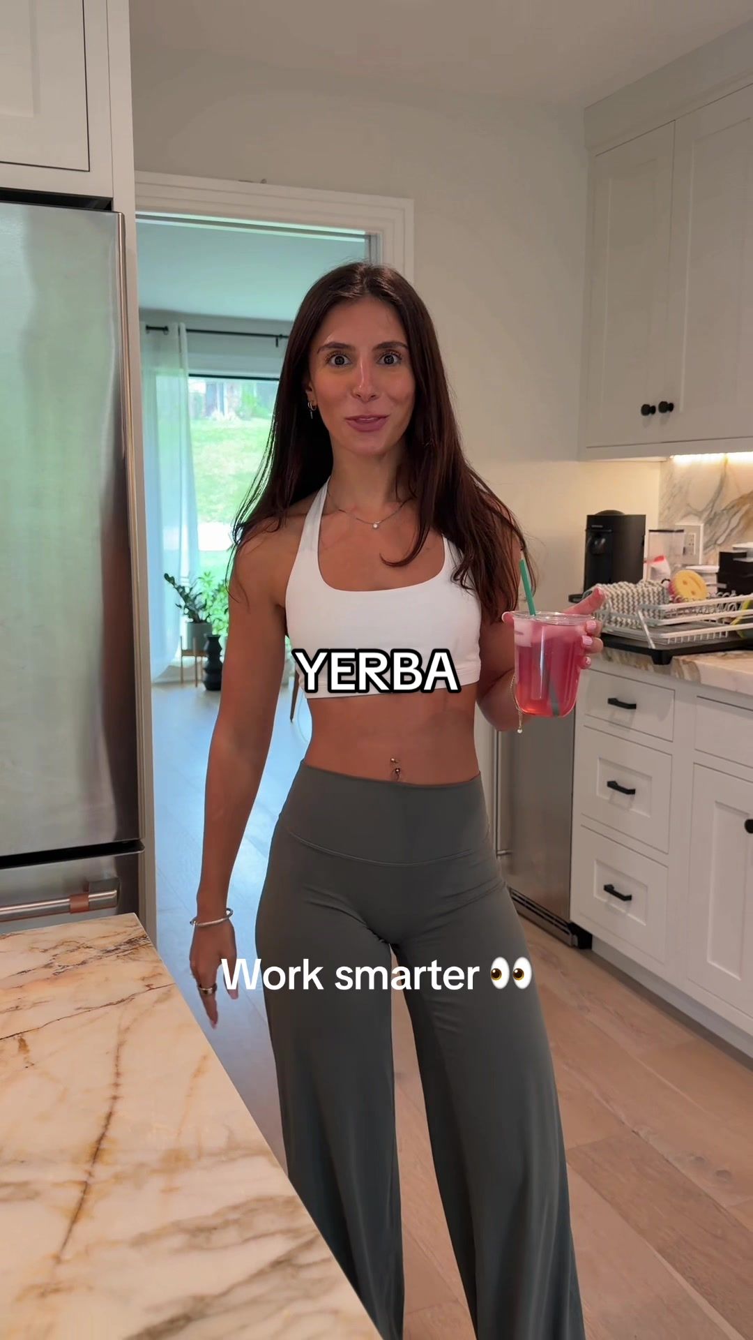 TikTok post by @_alanacalvs for Organixx. Caption reads: [...] just say yerba deserves all the hype....