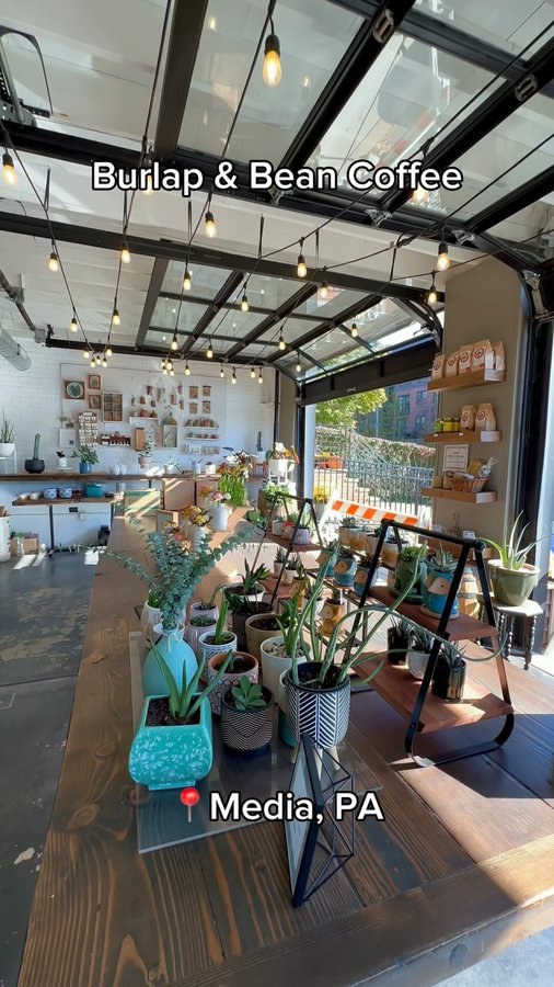 Instagram post by @cass_andthecity for Pennie. Caption reads: 📍 @burlapandbean ☕️🤎 As a working mom &....