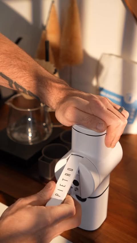 Instagram post by @daddygotcoffee for Espresso Parts. Caption reads: [...] today. The team at @espressoparts gives you....