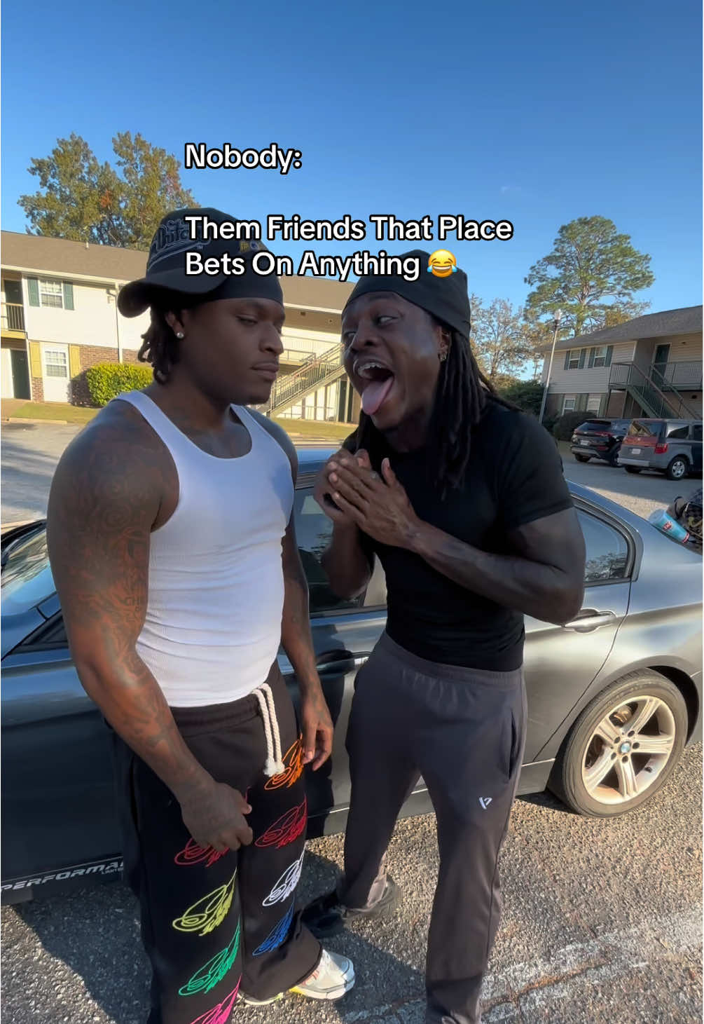 TikTok post by @thiskasai for Exploding Kittens. Caption reads: Betting On Someone Life Is Wild 😂 @Exploding....