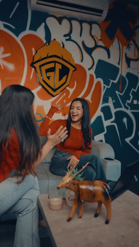 Instagram post by @sharkshe_ for Intel. Caption reads: She’s an all rounder 💁🏻‍♀️ . . . #collab....
