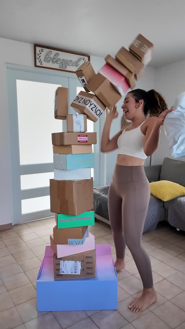 Instagram post by @andreaandlewis for DIBS Beauty. Caption reads: Christmas in October?!? 😱 TAG ur fave brand for a....