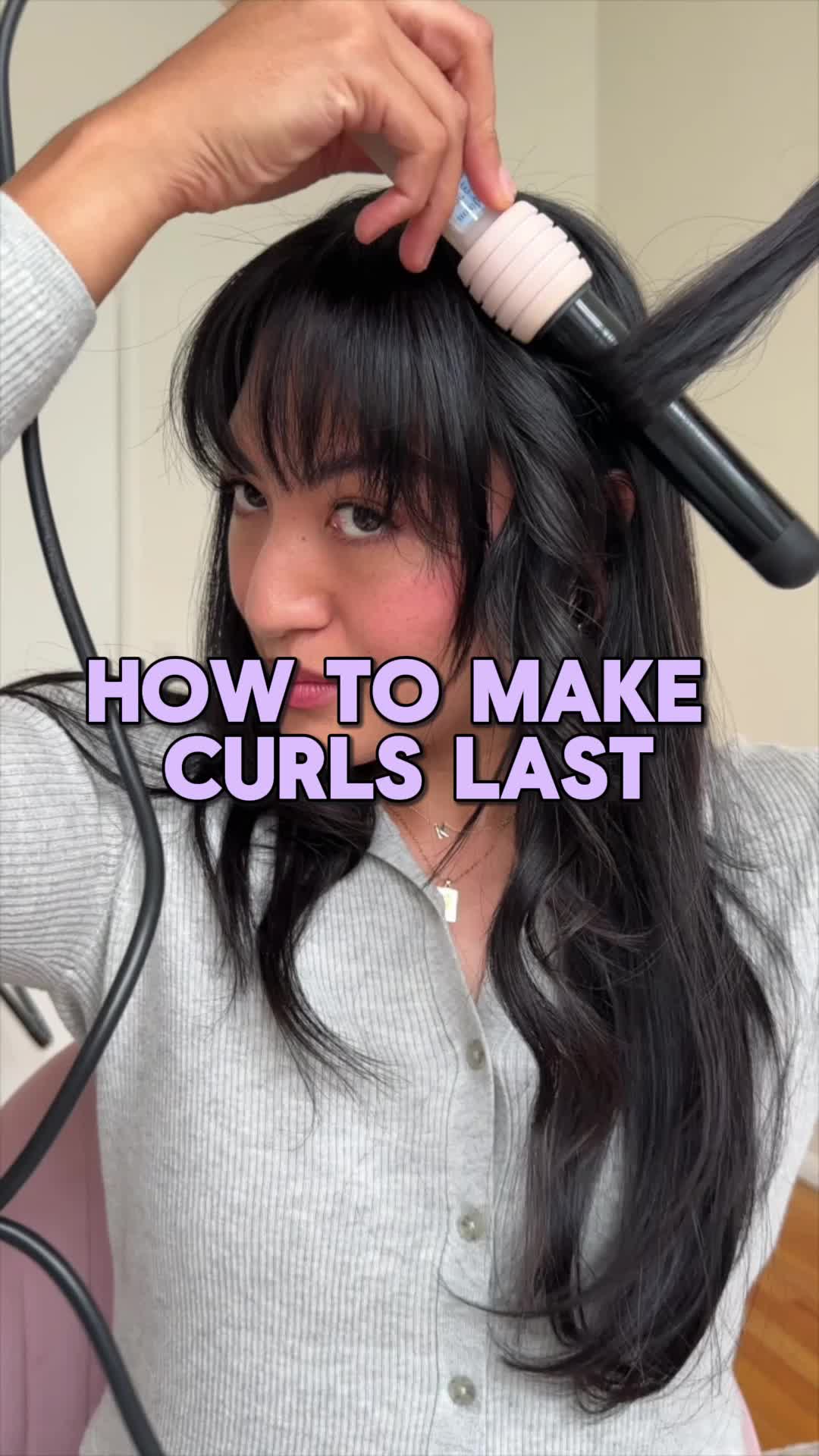 TikTok post by @kristinarodulfo for Living Proof. Caption reads: [...] is your BFF and my holy grail is the @Living....