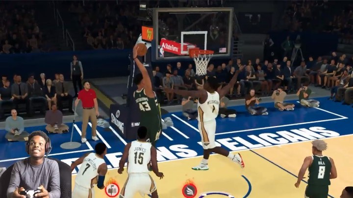 Instagram post by @esthekingtube for House of Highlights. Caption reads: DONT TEST ZION 😤😤 link is in my bio, make sure....