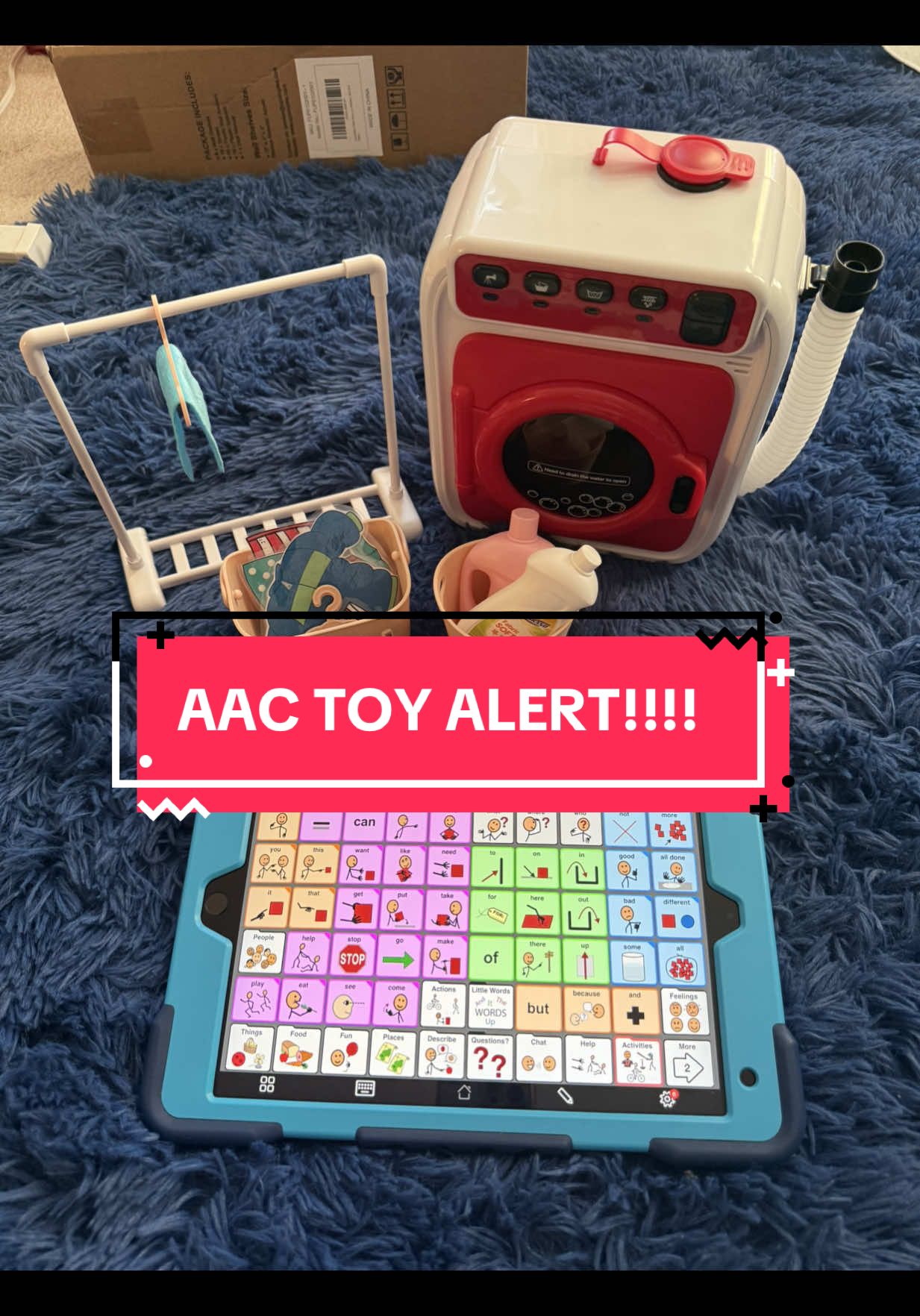 TikTok post by @joceteebo for Talgic. Caption reads: I can’t wait to use this adorable little washing....