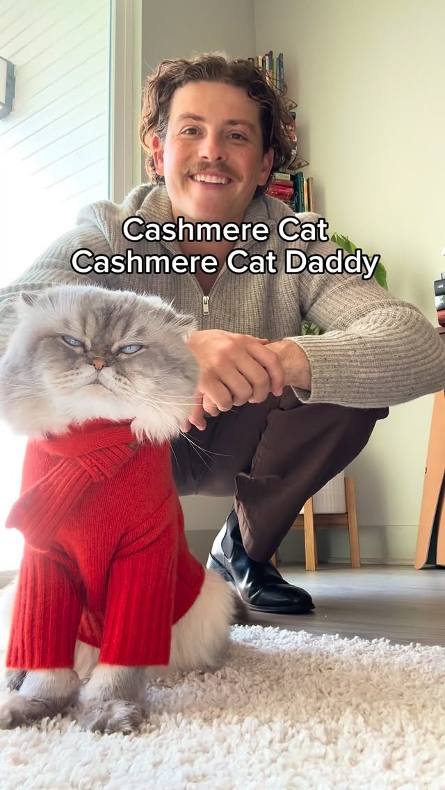 Instagram post by @gasperandgus for Everlane. Caption reads: Gus isn’t the only one with the good fits! Thanks....