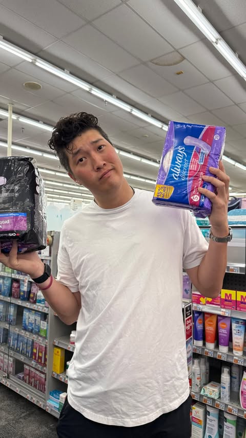 Instagram post by @dongk12 for CVS Pharmacy. Caption reads: [...] every man fears it.💀😂 Thankfully,....