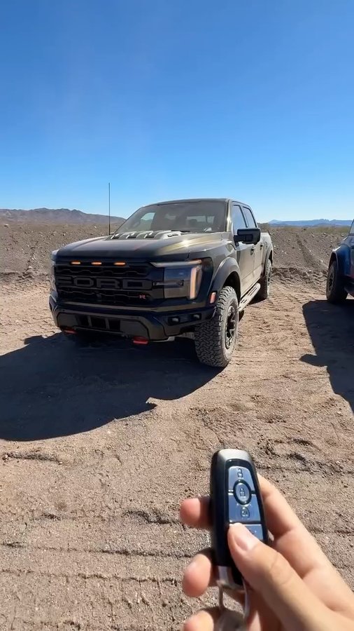 Instagram post by @mrcarsounds for Ford Performance. Caption reads: How capable is a Ford Raptor? 😳 

#RaptorRally....