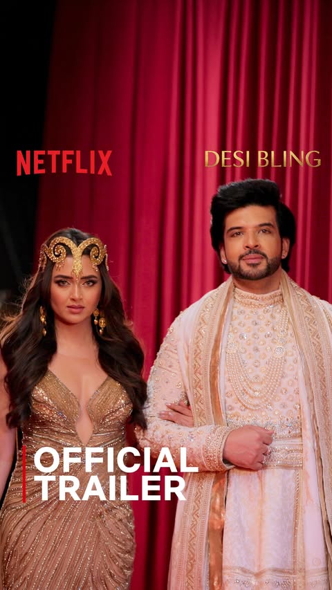 Instagram post by @tejasswiprakash for Netflix. Caption reads: [...] Watch Desi Bling, out 20 May, only on....