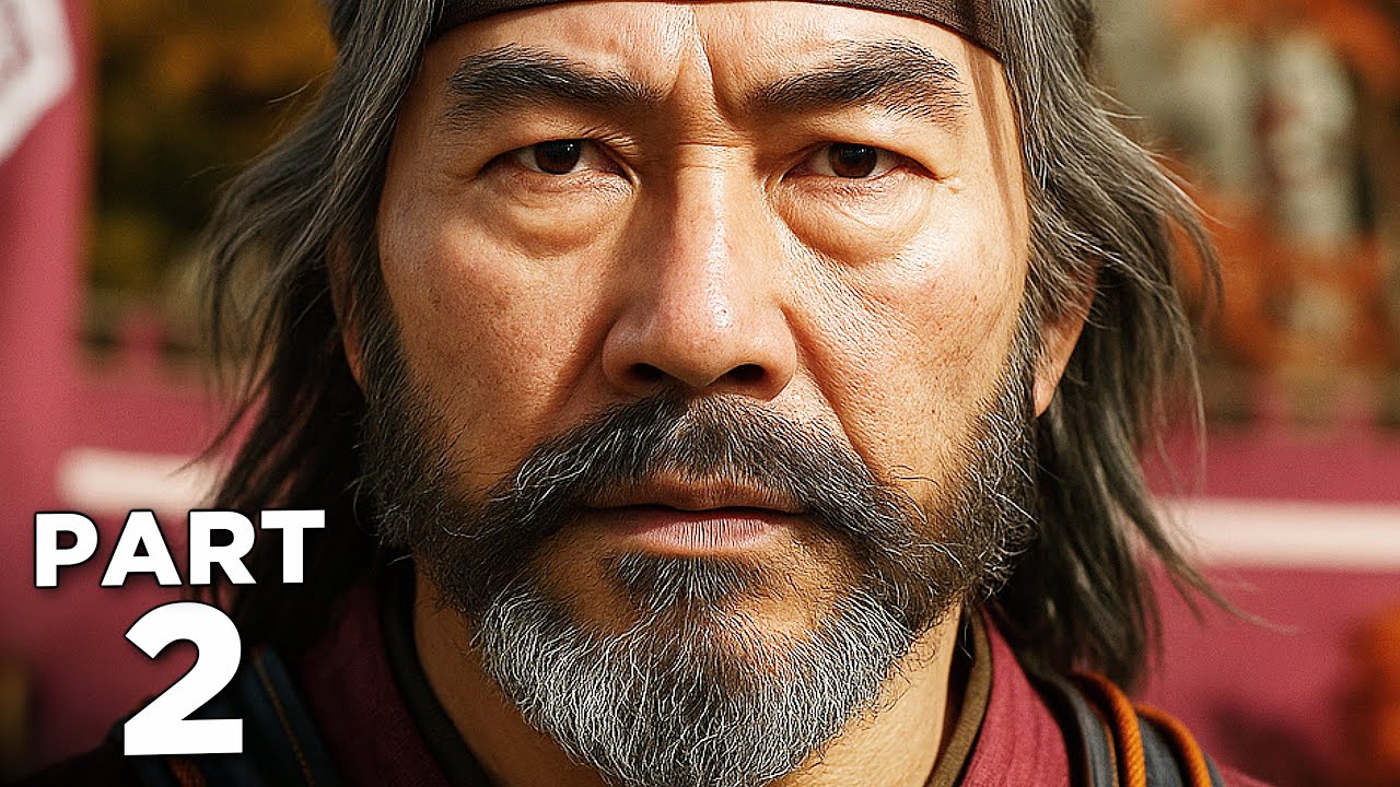 YouTube post by an influencer for Shop Titans. Caption reads: Ghost of Yotei is available now on PS5: Thanks....