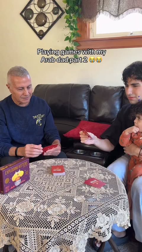 Instagram post by @ozikoy for Exploding Kittens. Caption reads: [...] him 😔😭 @gameofkittens #ekpartner....