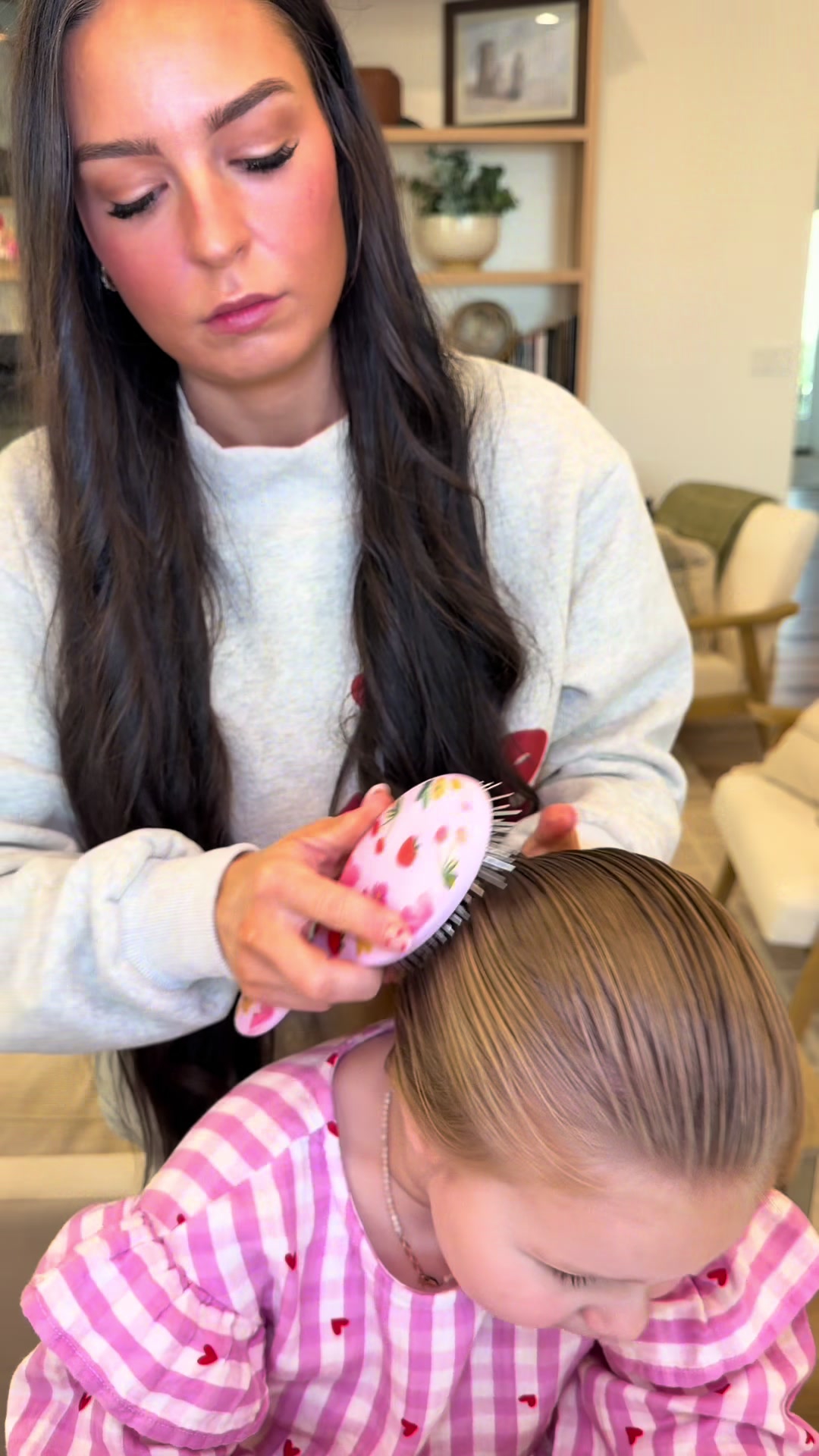 TikTok post by @laurenashleythompson for Fairy Tales Hair Care. Caption reads: [...] 6 All toddler hair products are....