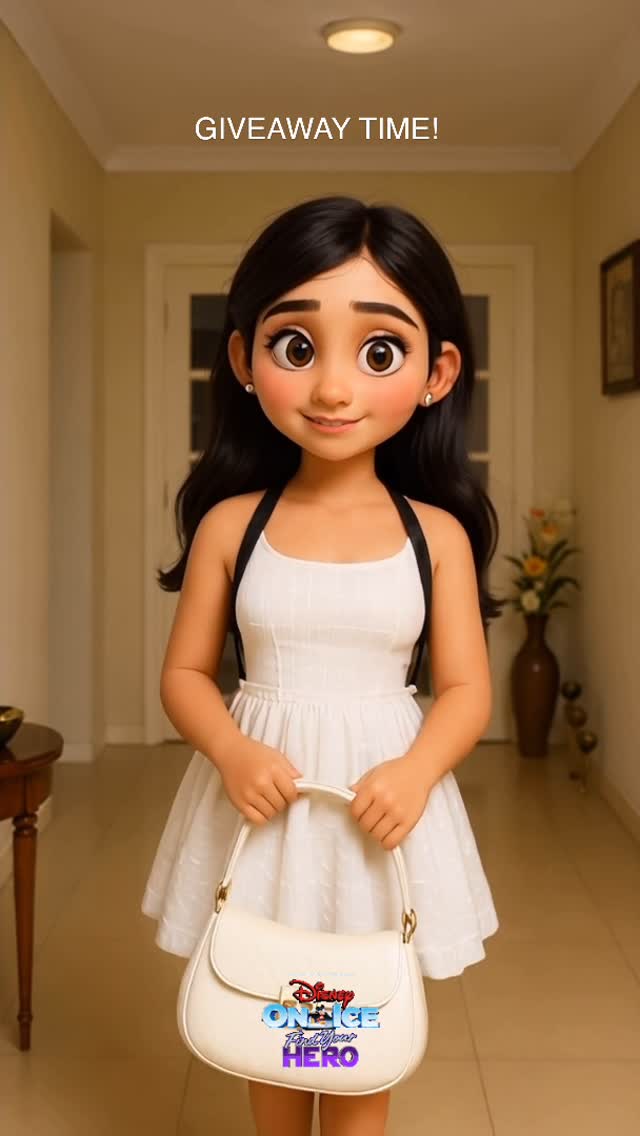 Instagram post by @shivbsings for Disney On Ice. Caption reads: GIVEAWAYYY! we’re giving away 4 tickets for YOU....